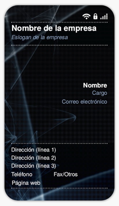 Vista previa del diseño de Galería de diseños de tarjetas de visita adhesivas para electrónica, Pequeño