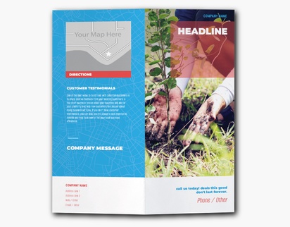 Design Preview for Agriculture & Farming Custom Brochures Templates, 9" x 8" Bi-fold
