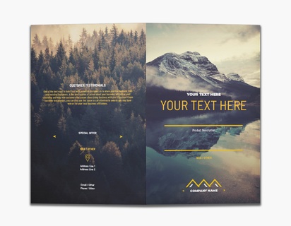 Design Preview for Design Gallery: Travel & Accommodation Custom Brochures, 8.5" x 11" Bi-fold