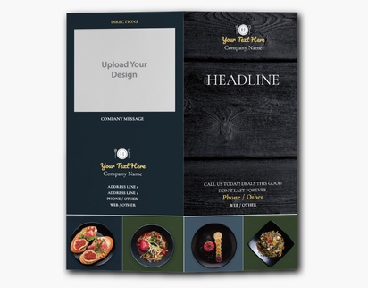 A foodies vertical gray design for Elegant with 1 uploads