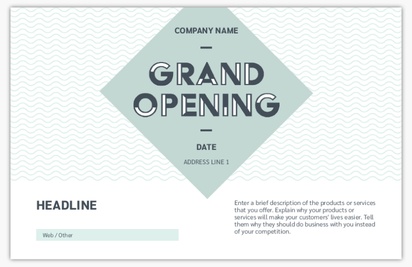 Design Preview for Design Gallery: Grand Opening Postcards, 5.5" x 8.5"