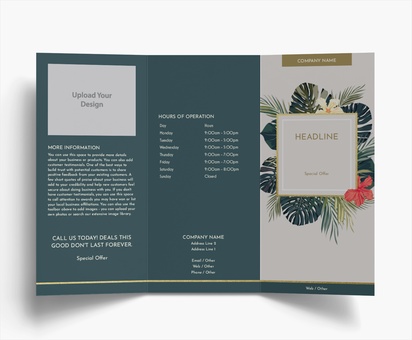 Design Preview for Design Gallery: Nature & Landscapes Flyers and Pamphlets, Tri-fold DL