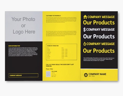 Design Preview for Design Gallery: Property Management Custom Brochures, 9" x 16" Tri-fold