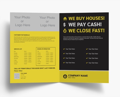 Design Preview for Design Gallery: Appraisal & Investments Folded Leaflets, Bi-fold A4 (210 x 297 mm)