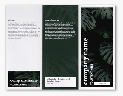 Design Preview for Design Gallery: Holistic & Alternative Medicine Custom Brochures, 8.5" x 11" Z-fold