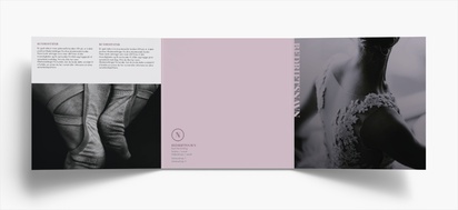 Forhåndsvisning av design for Designgalleri: Musikk Brosjyrer, 3-fløyet Kvadratisk 210 x 210 mm