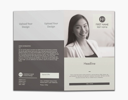 Design Preview for Design Gallery: Business Services Custom Brochures, 8.5" x 11" Bi-fold