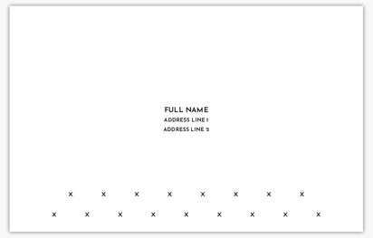 Design Preview for Design Gallery: Modern & Simple Custom Envelopes, 14.6 x 11 cm