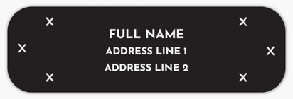 Design Preview for Design Gallery: Minimal Return Address Labels
