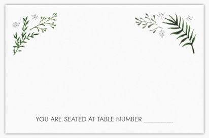 Design Preview for Design Gallery: Place Cards