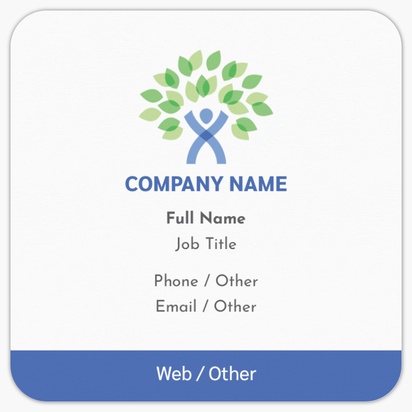 Design Preview for Design Gallery: Foster Services & Adoption Rounded Corner Business Cards, Rounded Square (65 x 65 mm)