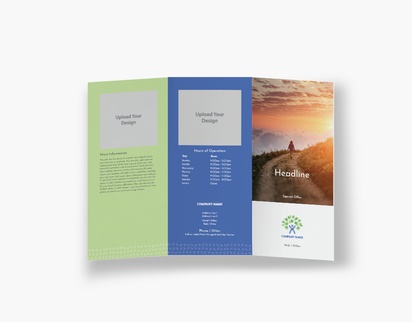 Design Preview for Design Gallery: Religious & Spiritual Flyers & Leaflets, Tri-fold DL (99 x 210 mm)