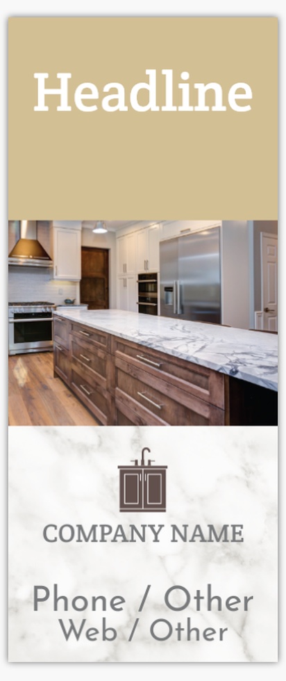 Design Preview for Design Gallery: Kitchen & Bathroom Remodelling Vinyl Banners, 76 x 183 cm