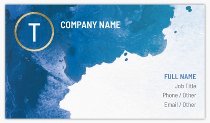Design Preview for Interior Design Glossy Business Cards Templates, Standard (3.5" x 2")