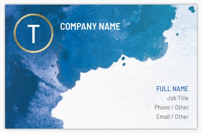 Design Preview for Design Gallery: Painting (Art) Ultra-Thick Business Cards, Standard (85 x 55 mm)