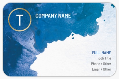 Design Preview for Design Gallery: Art galleries Rounded Corner Business Cards, Rounded Standard (85 x 55 mm)