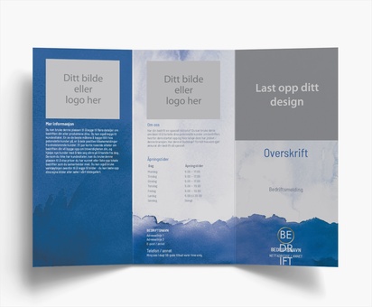 Forhåndsvisning av design for Designgalleri: Coaching og livsveiledning Brosjyrer, 3-fløyet DL (99 x 210 mm)