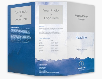 Design Preview for Construction, Repair & Improvement Custom Brochures Templates, 8.5" x 11" Tri-fold