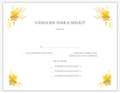 Förhandsgranskning av design för Designgalleri: Bohemisk OSA-kort, 13.9 x 10.7 cm