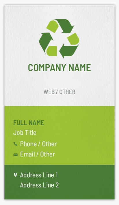 Design Preview for Design Gallery: Cleaning Services Non-Tearable Visiting Cards