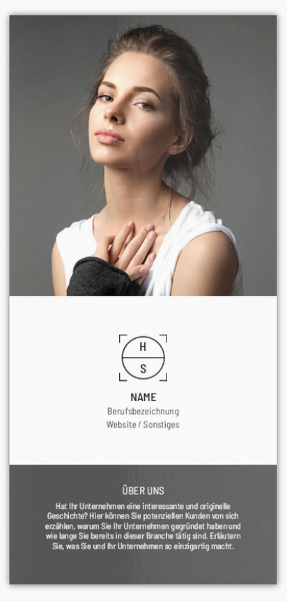 Designvorschau für Designgalerie: Flyer und Falzflyer Marketing & Kommunikation,  Ohne Falz DL (99 x 210 mm)