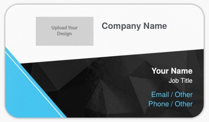 Design Preview for Marketing & Communications Rounded Corner Business Cards Templates, Standard (3.5" x 2")