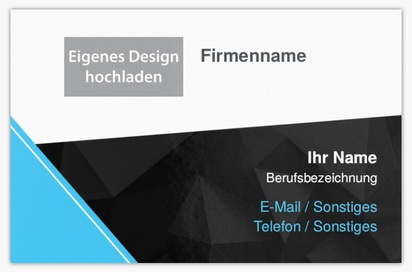 Designvorschau für Designgalerie: Extradicke Visitenkarten Marketing & Kommunikation, Standard (85 x 55 mm)