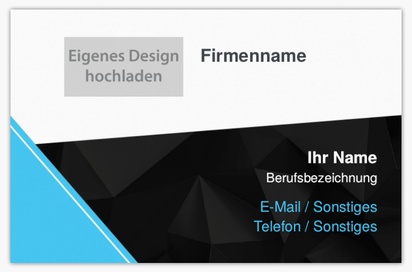 Designvorschau für Designgalerie: Visitenkarten Standardformat Marketing & Kommunikation, Standard (85 x 55 mm)