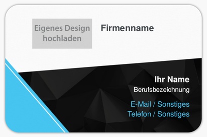Designvorschau für Designgalerie: Visitenkarten mit abgerundeten Ecken Marketing & Kommunikation, Abgerundet Standard (85 x 55 mm)