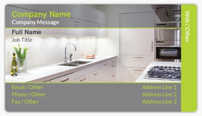 Design Preview for Design Gallery: Kitchen & Bathroom Remodeling Business Card Stickers