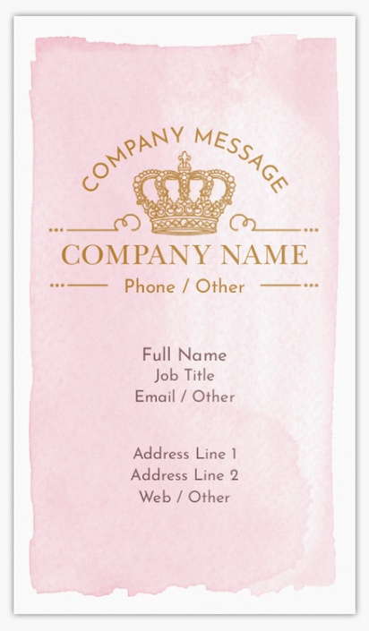 Design Preview for Design Gallery: Tanning Salons Standard Visiting Cards
