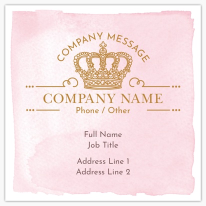 Design Preview for Design Gallery: Shoes Standard Business Cards, Square (65 x 65 mm)
