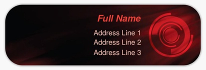 Design Preview for Design Gallery: Security Systems Installation & Maintenance Return Address Labels