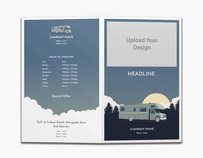 Design Preview for Design Gallery: Automotive & Transportation Custom Brochures, 8.5" x 11" Bi-fold