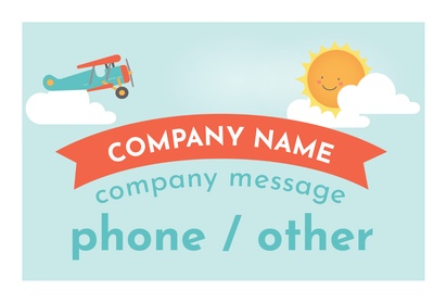 Design Preview for Design Gallery: Nursery Schools Corflute Signs, 305 x 457 mm