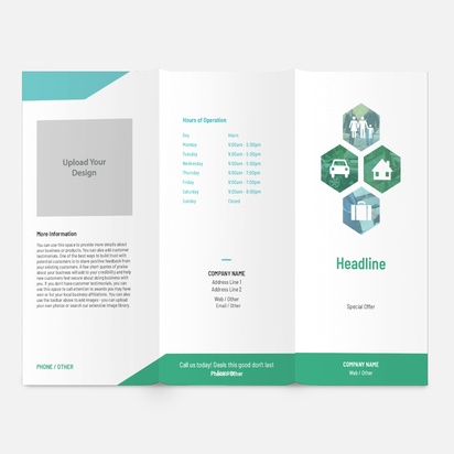 Design Preview for Design Gallery: Finance & Insurance Brochures, DL Tri-fold
