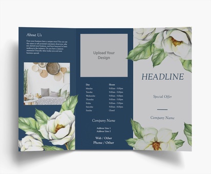 Design Preview for Design Gallery: Clothing Folded Leaflets, Tri-fold DL (99 x 210 mm)