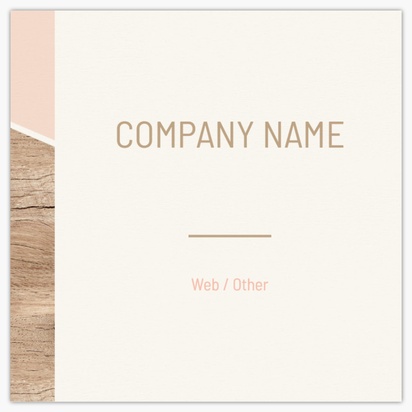 Design Preview for Design Gallery: Blogging Square Business Cards