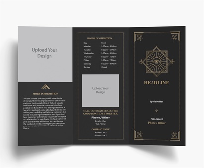 Design Preview for Design Gallery: Religious & Spiritual Flyers and Pamphlets, Tri-fold DL