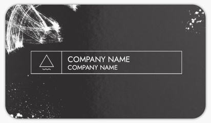 Design Preview for Comedy Performance Rounded Corner Business Cards Templates, Standard (3.5" x 2")