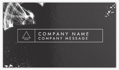 A grunge ink gray design for Events