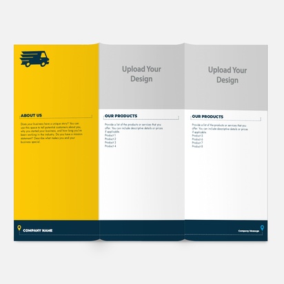 Design Preview for Design Gallery: Automotive & Transportation Brochures, DL Tri-fold