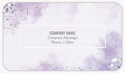 Design Preview for Modern & Simple Rounded Corner Business Cards Templates, Standard (3.5" x 2")