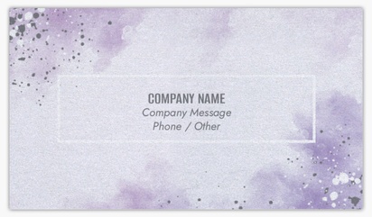 Design Preview for Retail & Sales Pearl Business Cards Templates, Standard (3.5" x 2")