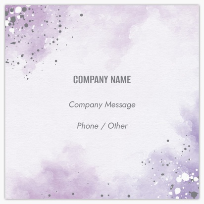 Design Preview for Design Gallery: Cosmetics & Perfume Square Business Cards