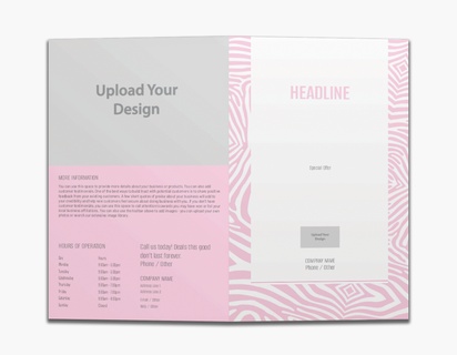 Design Preview for Design Gallery: Bags & Accessories Custom Brochures, 8.5" x 11" Bi-fold