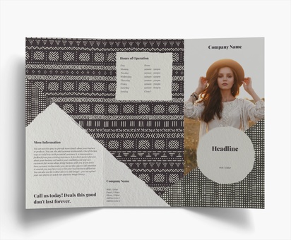 Design Preview for Design Gallery: Retail & Sales Folded Leaflets, Tri-fold DL (99 x 210 mm)