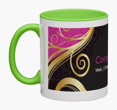 Design Preview for Design Gallery: Retail & Sales Personalised Mugs, Wrap-around