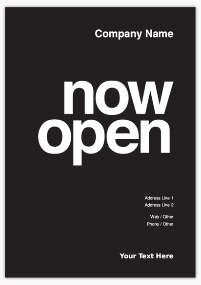 Design Preview for Design Gallery: Retail Plastic Signs, A1 (594 x 841 mm)