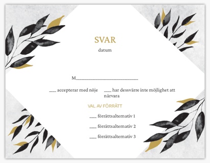 Förhandsgranskning av design för Designgalleri: Höst OSA-kort, 13.9 x 10.7 cm